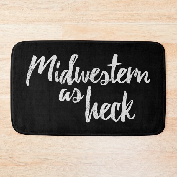 Item preview, Midwestern as Heck Humor Vintage Lettering designed and sold by Creatively Torn.