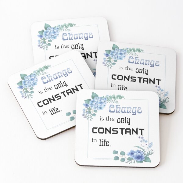 Item preview, Change is the only constant in life designed and sold by maofdvora.