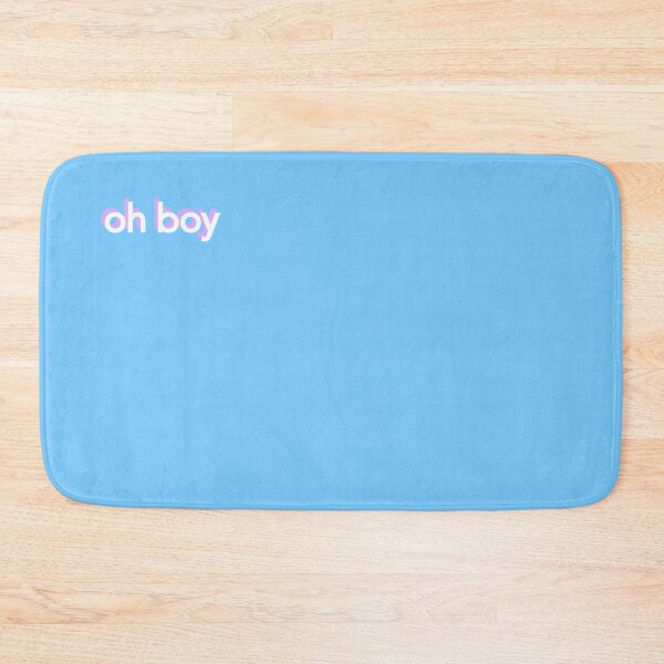 Item preview, Oh Boy on Blue designed and sold by Rocket-To-Pluto.
