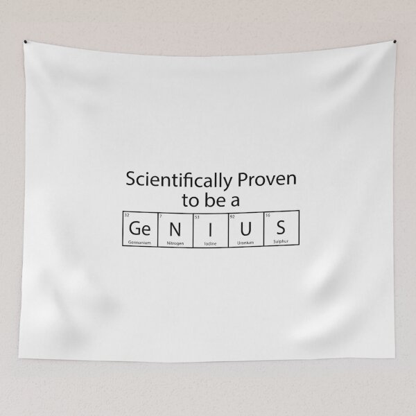 Item preview, Scientifically Proven to be a Genius designed and sold by we-are-tomer.