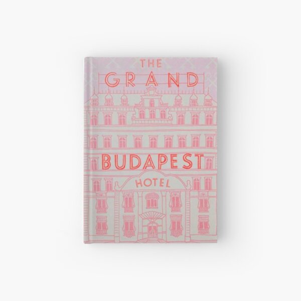 The Grand Budapest Hotel Book Cover Hardcover Journal