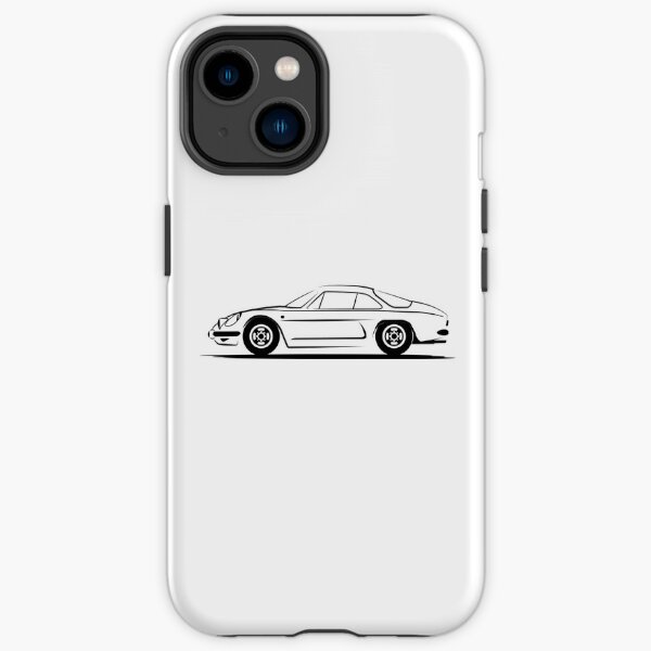 Renault Alpine A110 Noir Coque antichoc iPhone