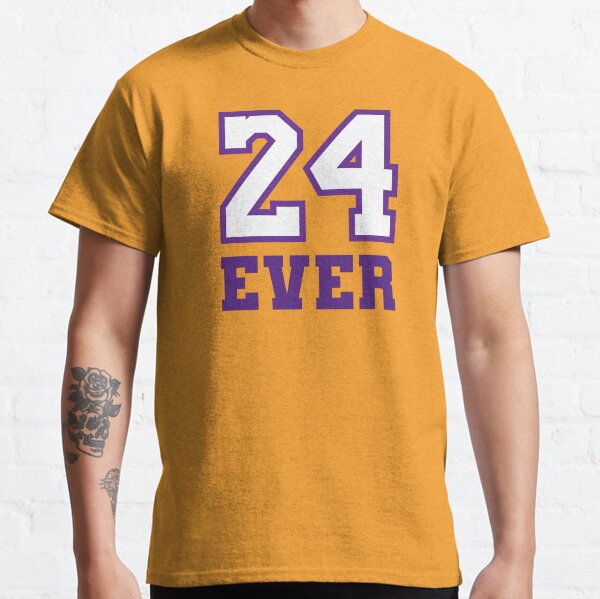 24 JAMAIS (violet + blanc) T-shirt classique