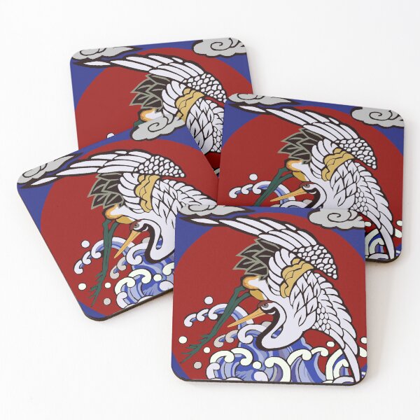 Item preview, Japanese Crane, Crane in Flight designed and sold by kellymavis.