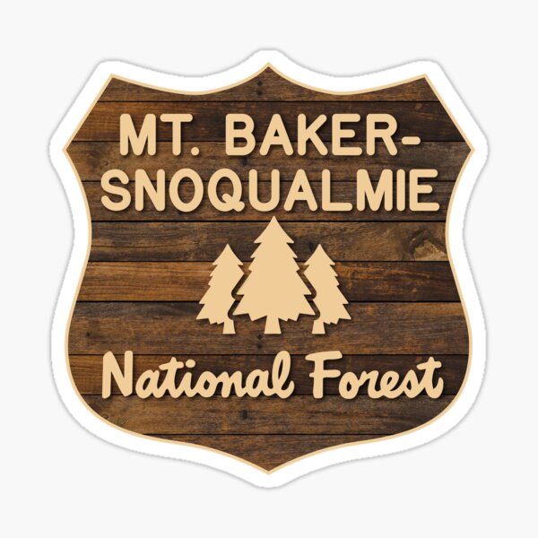 Item preview, Mt. Baker-Snoqualmie National Forest (AAA) designed and sold by ginkgotees.