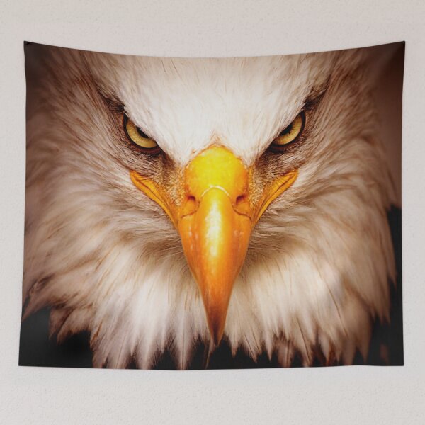 Aperçu de l'œuvre Eagle Golden Beautiful Bird Eyes créée et vendue par lorrinani.
