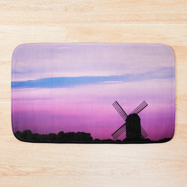 Item preview, Pitstone Windmill Sunset designed and sold by FOLK ART FUSION by heidiannemorris.