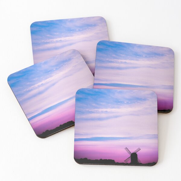 Item preview, Pitstone Windmill Sunset designed and sold by FOLK ART FUSION by heidiannemorris.