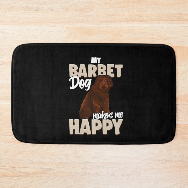 Item preview, My Barbet Dog Makes Me Happy designed and sold by Proficient  Tees.