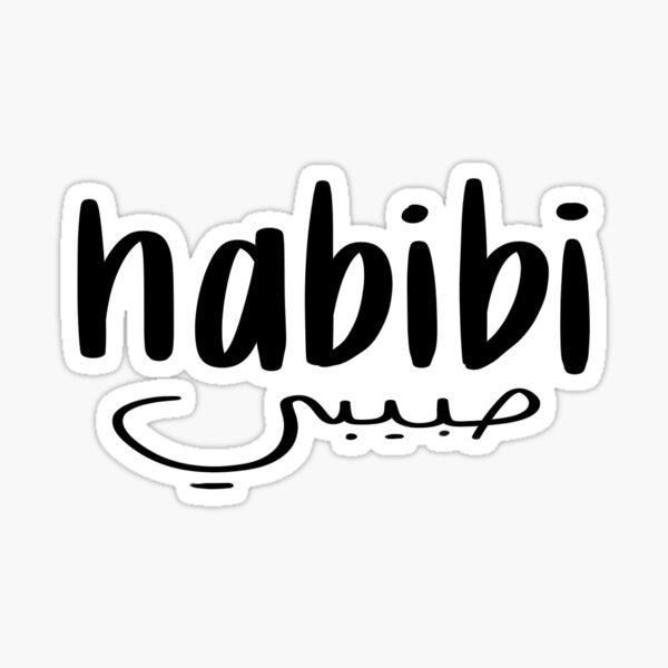 Habibi Sticker By Camp Catanese Redbubble