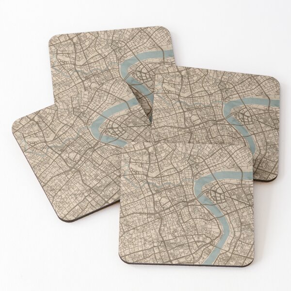 Item preview, Shanghai Sepia Map designed and sold by CPTVDesign.