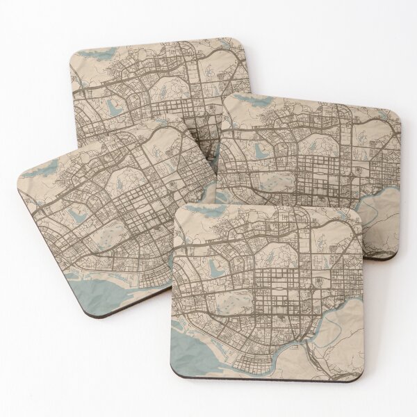 Item preview, Shenzhen Sepia Map designed and sold by CPTVDesign.