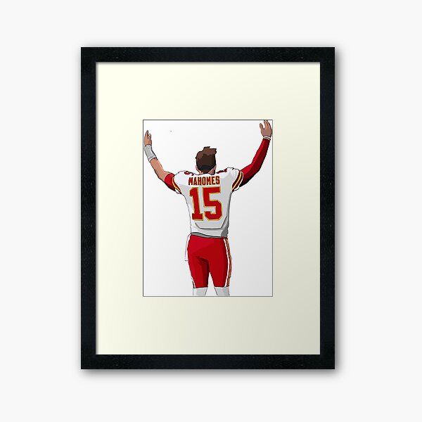 Handdrawn Pat Mahomies Framed Art Print