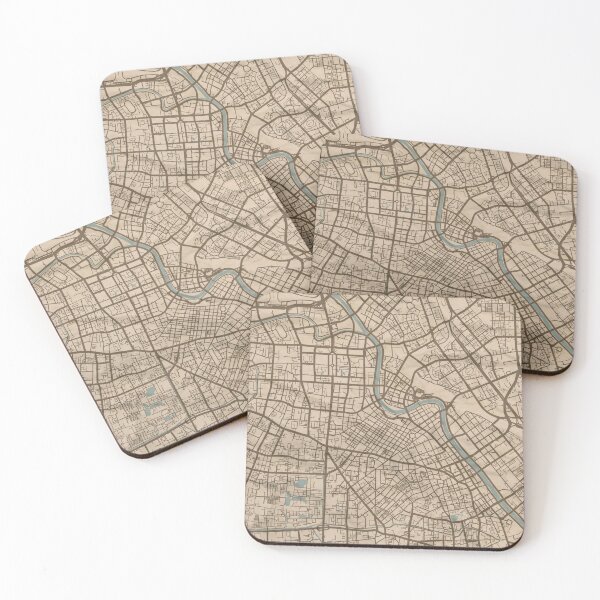 Item preview, Tianjin Sepia Map designed and sold by CPTVDesign.