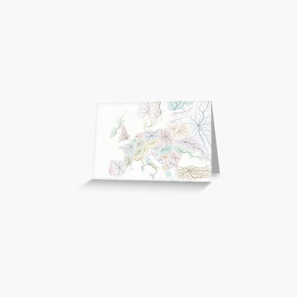New Europe Greeting Card