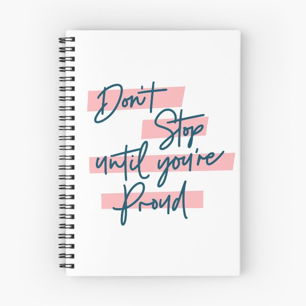 Item preview, Don't Stop until your Proud designed and sold by tarynstype.