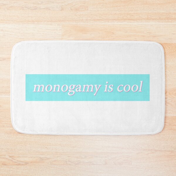 Item preview, monogamy is cool designed and sold by Hawise.