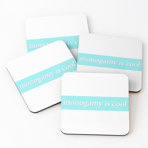 Item preview, monogamy is cool designed and sold by Hawise.