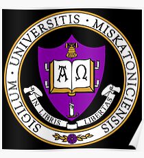 Miskatonic University Color Seal Poster