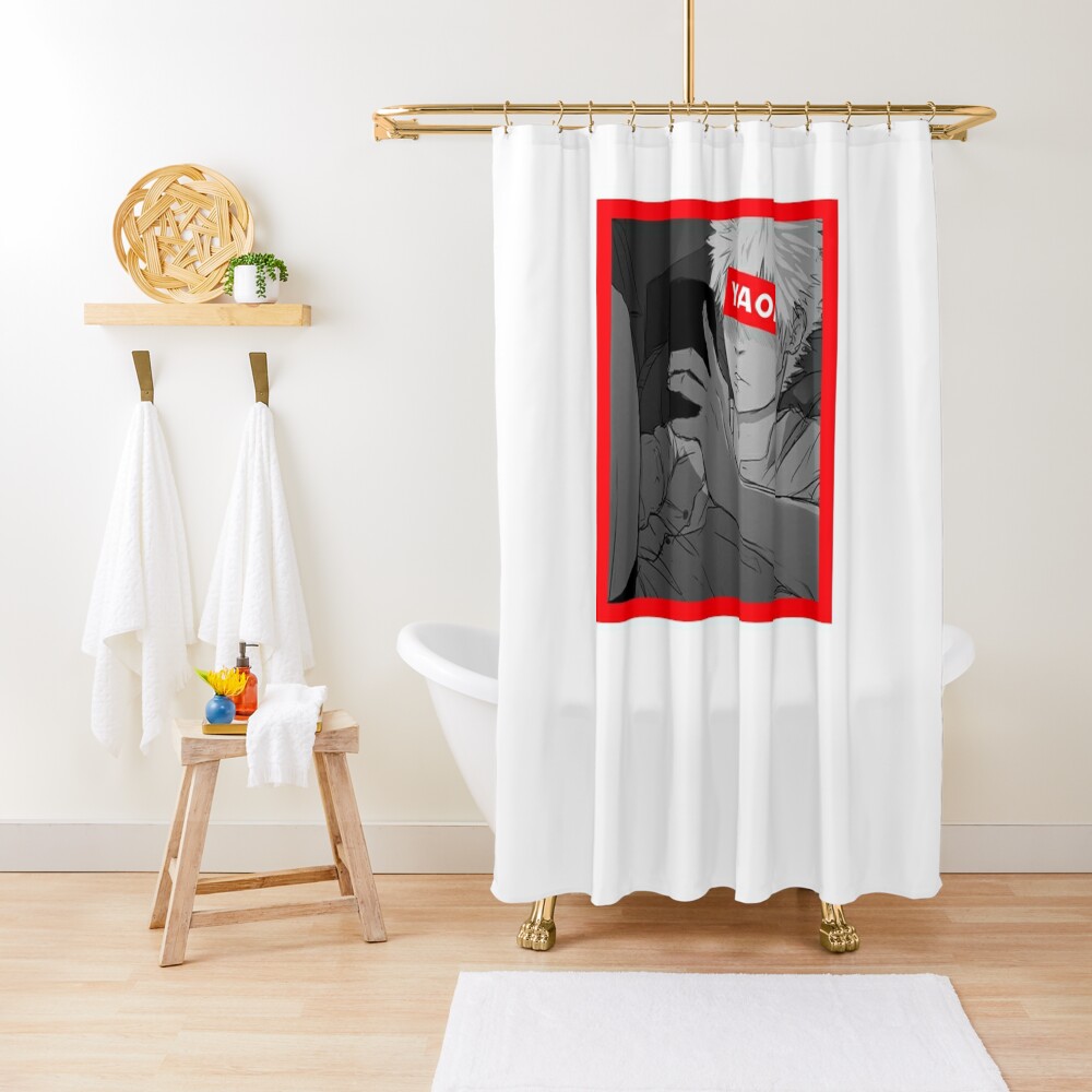 Bakugo Inspired  Law Shower Curtains