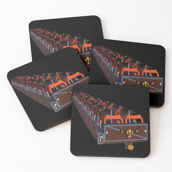 El Toro Train Coasters (Set of 4)