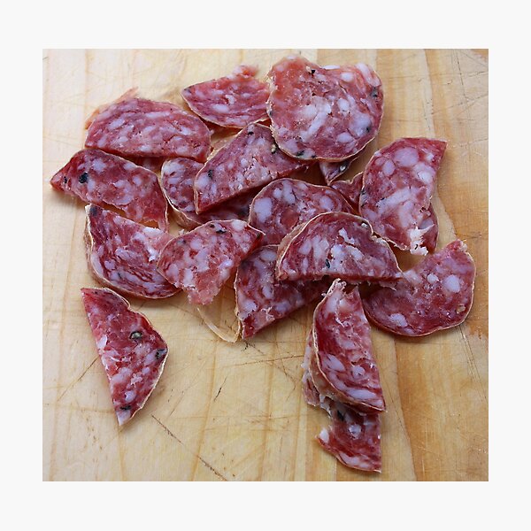 Salami Photographic Print
