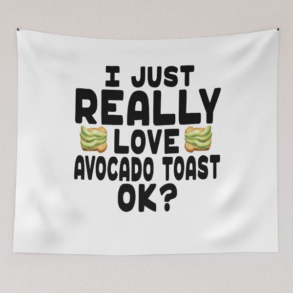 Item preview, I Love Avocado Toast - Avocado Toast Lover designed and sold by eternallygifted.