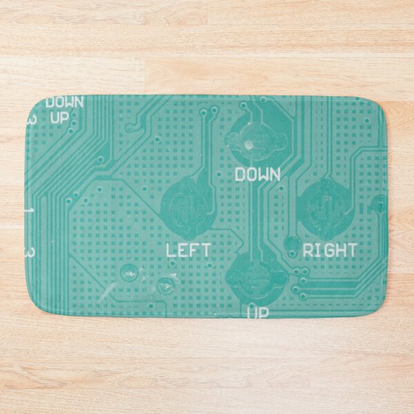 Item preview, Teal Circuit Board Pattern designed and sold by Lee-Bots.