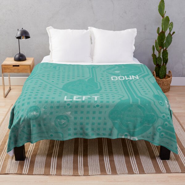Item preview, Teal Circuit Board Pattern designed and sold by Lee-Bots.