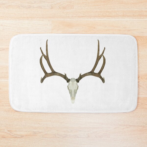 Item preview, Geometric Stag Skull - Low Poly designed and sold by CaitlinCalling.