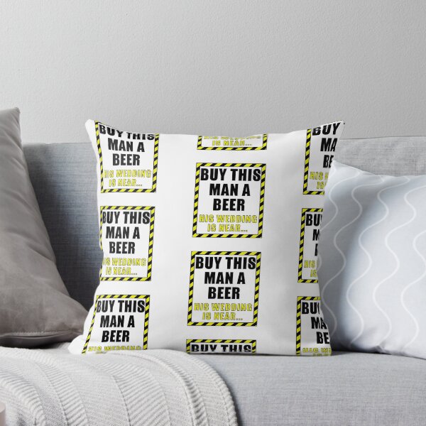 Item preview, Funny wedding groom bachelor party "buy this man a beer" designed and sold by ETIndustries.