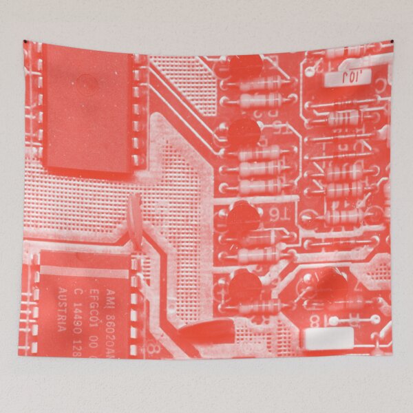 Item preview, Red Circuit Board designed and sold by Lee-Bots.