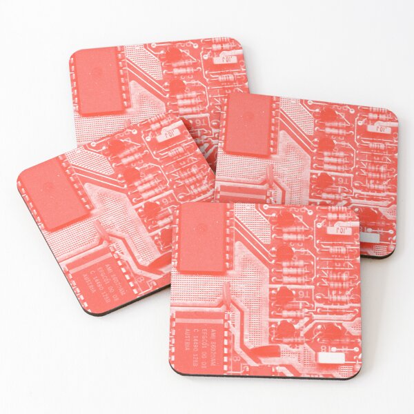 Item preview, Red Circuit Board designed and sold by Lee-Bots.