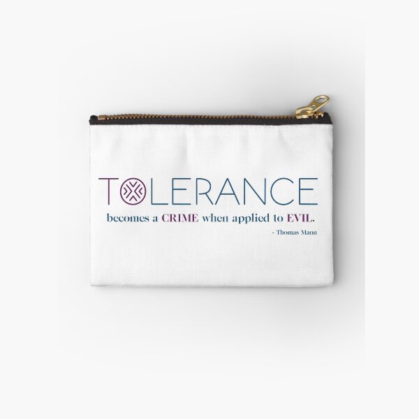 Item preview, Tolerance Becomes a Crime When Applied to Evil - Thomas Mann designed and sold by TheCurators.