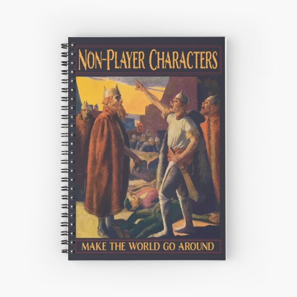 Personnages non-joueurs (NPC) - Faites tourner le monde Cahier à spirale