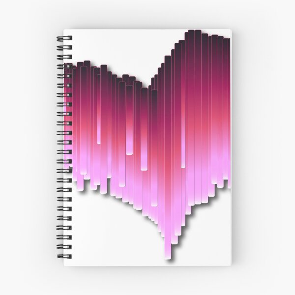Item preview, Data Falls Heart Purple and Pink designed and sold by SDCarlon.