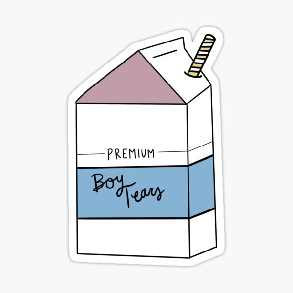 Premium Boy Tears Sticker