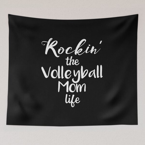 Artikelvorschau, Rockin 'the Volleyball Mom Life Lustige Sporteltern entworfen und verkauft von nikkidawn74.
