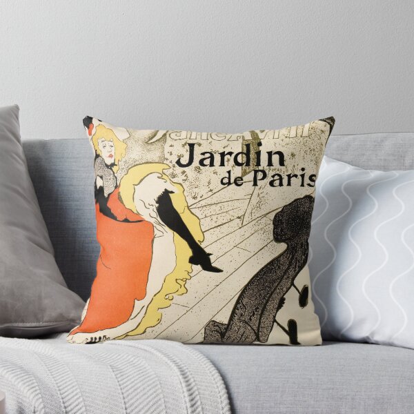 Item preview, JANE AVRIL JARDIN OF PARIS 1897 by Henri Toulouse Lautrec French Theater Ad designed and sold by retroposters.