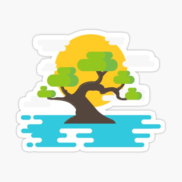 Bonsai Sticker