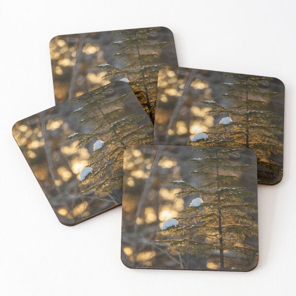 Item preview, Snowy Tree in the Sunset designed and sold by Amy Louhela.