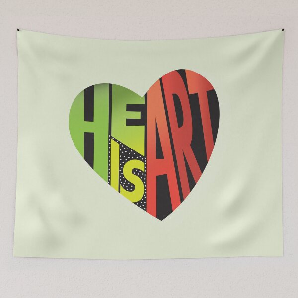 Item preview, Heart T-Shirt designed and sold by ArtByKaash.
