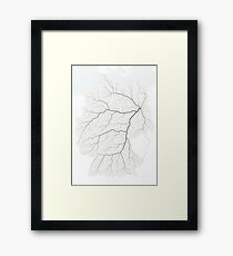 All roads lead to Berlin Framed Print