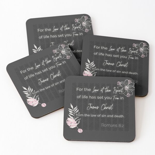 Item preview, Romans 8:2 Modern abstract design designed and sold by TapestryDesigns.