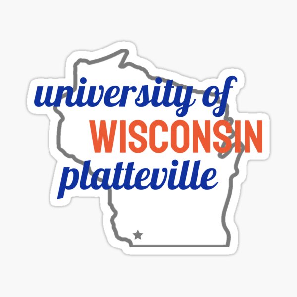 University of Wisconsin Platteville Sticker
