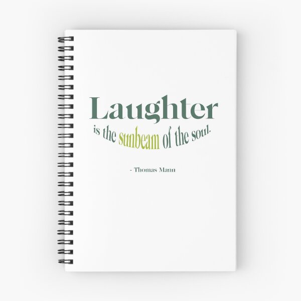 Artikelvorschau, Lachen ist der Sonnenstrahl der Seele. - Thomas Mann entworfen und verkauft von TheCurators.