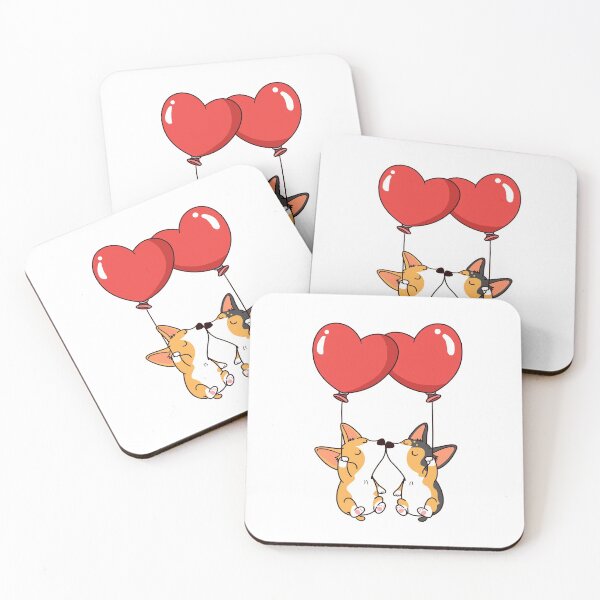Item preview, Corgi Love Balloon designed and sold by thepawster.