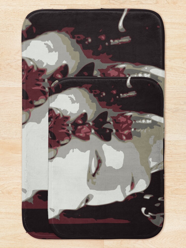 Alternate view of submissive Geisha Bath Mat
