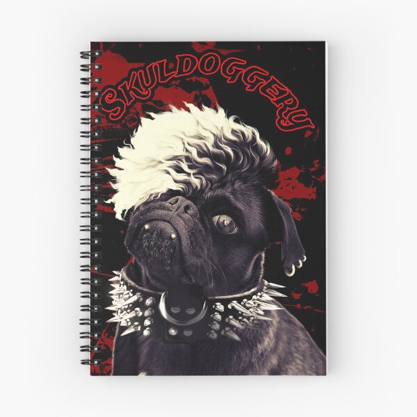 Item preview, PUNK PUG  designed and sold by SKULDOGGERY.