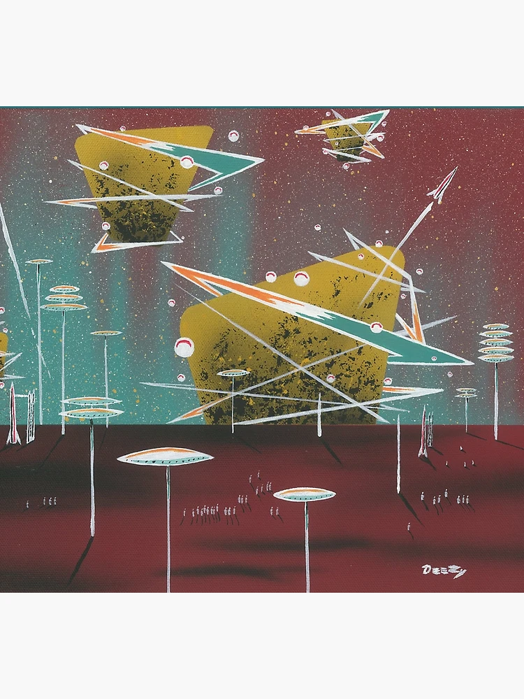 Thumbnail 5 of 5, Socks, Rocket Rendezvous designed and sold by David Zackus.
